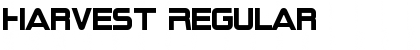 Download Harvest Regular Font Title Preview