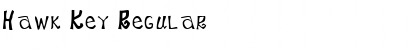 Download Hawk Key Regular Font Title Preview