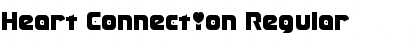 Download Heart Connection Regular Font Title Preview