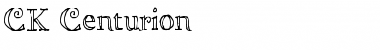 Download CK Centurion Regular Font Title Preview