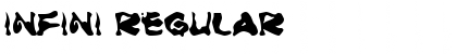 Download Infini Regular Font Title Preview