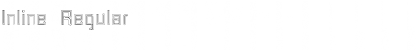 Download Inline Regular Font Title Preview