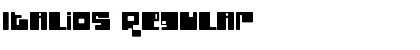 Download Italios Regular Font Title Preview