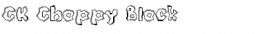 Download CK Choppy Block Regular Font Title Preview