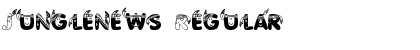 Download Junglenews Regular Font Title Preview