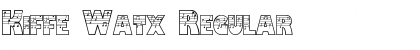 Download Kiffe Watx Regular Font Title Preview