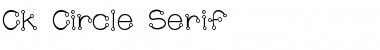 Download Ck Circle Serif Regular Font Title Preview