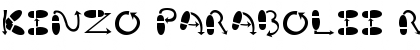 Download kinzo parabolii Regular Font Title Preview