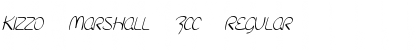 Download Kizzo Marshall Fcc Regular Font Title Preview