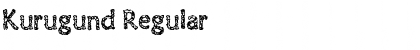 Download Kurugund Regular Font Title Preview