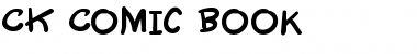 Download CK Comic Book Regular Font Title Preview