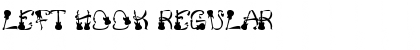 Download Left Hook Regular Font Title Preview