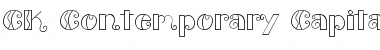 Download CK Contemporary Capitals Regular Font Title Preview