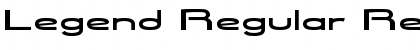 Download Legend Regular Regular Font Title Preview