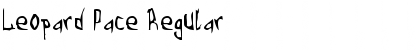 Download Leopard Pace Regular Font Title Preview