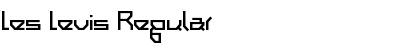 Download Les Levis Regular Font Title Preview