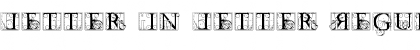 Download Letter In Letter Regular Font Title Preview