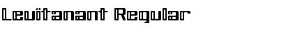 Download Leuitanant Regular Font Title Preview