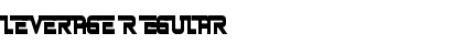 Download Leverage Regular Font Title Preview