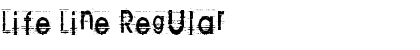 Download Life Line Regular Font Title Preview