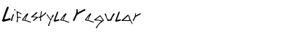Download Lifestyle Regular Font Title Preview