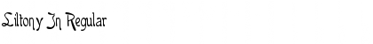 Download Liltony Jn Regular Font Title Preview