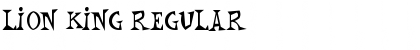 Download Lion King Regular Font Title Preview