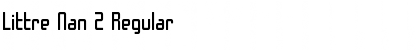 Download Littre Nan 2 Regular Font Title Preview