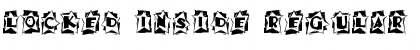 Download Locked Inside Regular Font Title Preview