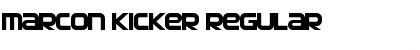 Download Marcon Kicker Regular Font Title Preview