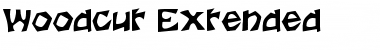 Download WoodcutExtended Normal Font Title Preview