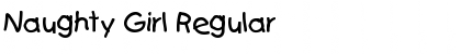 Download Naughty Girl Regular Font