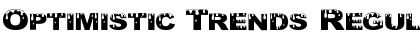 Download Optimistic Trends Regular Font Title Preview