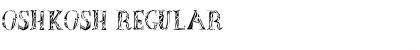 Download OshKosh Regular Font Title Preview