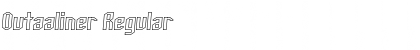 Download Outaaliner Regular Font Title Preview