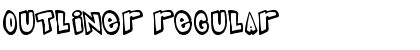 Download Outliner Regular Font Title Preview
