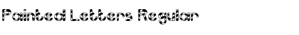 Download Painted Letters Regular Font Title Preview