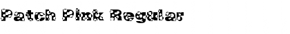 Download Patch Pink Regular Font Title Preview