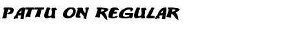 Download Pattu on Regular Font Title Preview
