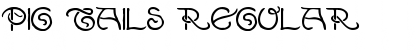 Download Pig Tails Regular Font Title Preview