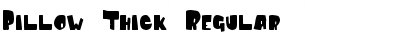 Download Pillow Thick Regular Font Title Preview