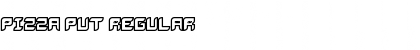 Download Pizza Put Regular Font Title Preview