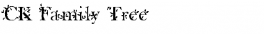 Download CK Family Tree Regular Font Title Preview