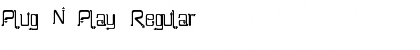 Download Plug N Play Regular Font Title Preview
