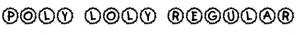 Download Poly Loly Regular Font Title Preview