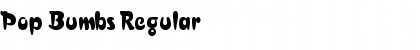 Download Pop Bumbs Regular Font Title Preview