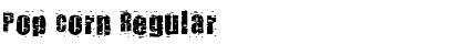 Download Pop Corn Regular Font Title Preview