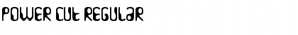 Download Power Cut Regular Font Title Preview
