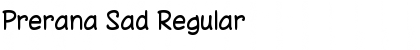 Download Prerana Sad Regular Font Title Preview