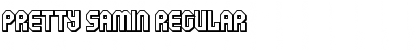 Download Pretty Samin Regular Font Title Preview